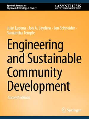cover image of Engineering and Sustainable Community Development